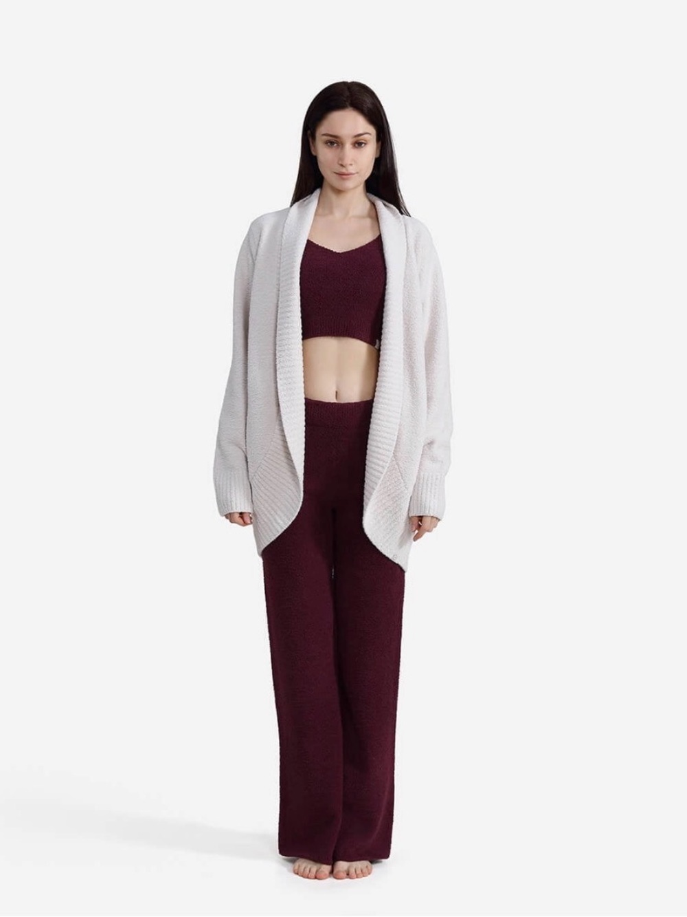Sunday Citizen Snug Lite Wide Leg Lounge Pants Fig